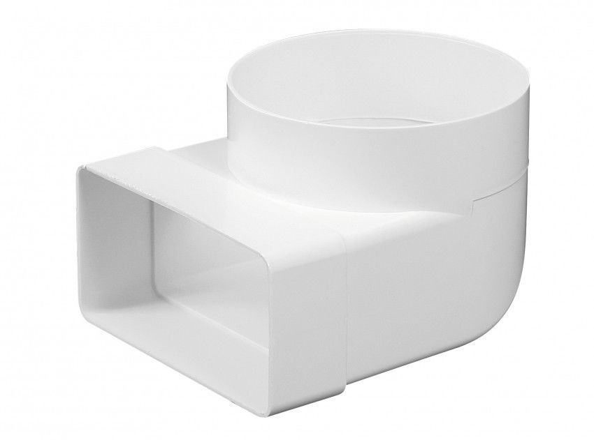 Awenta KP55-23 lapos csatorna 55X110 mm függőleges átalakító idom termék fő termékképe