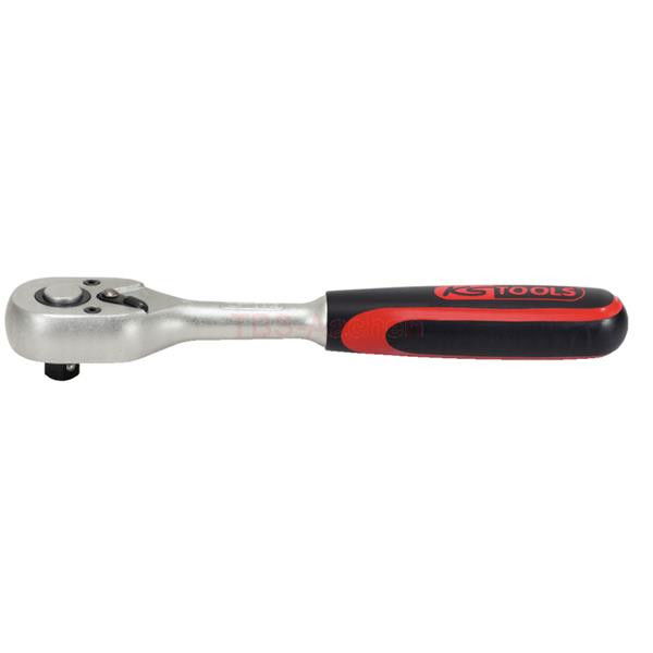 KS-TOOLS Racsnis Hajtókar 1/4" Irányváltós Gyors Kioldás 145 mm 72/5° termék fő termékképe