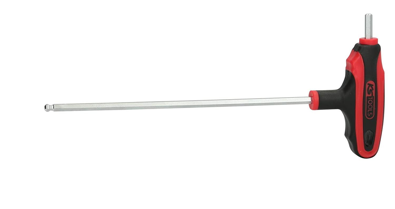 KS-TOOLS Imbuszkulcs "T" Nyelű, Gömbölyű, Sima Kétvégű termék fő termékképe