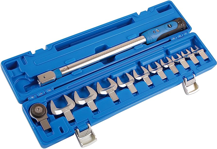 Laser Nyomattékkulcs 40-200 Nm - Cserélhető Fej 1/2" Kalibrálva termék fő termékképe