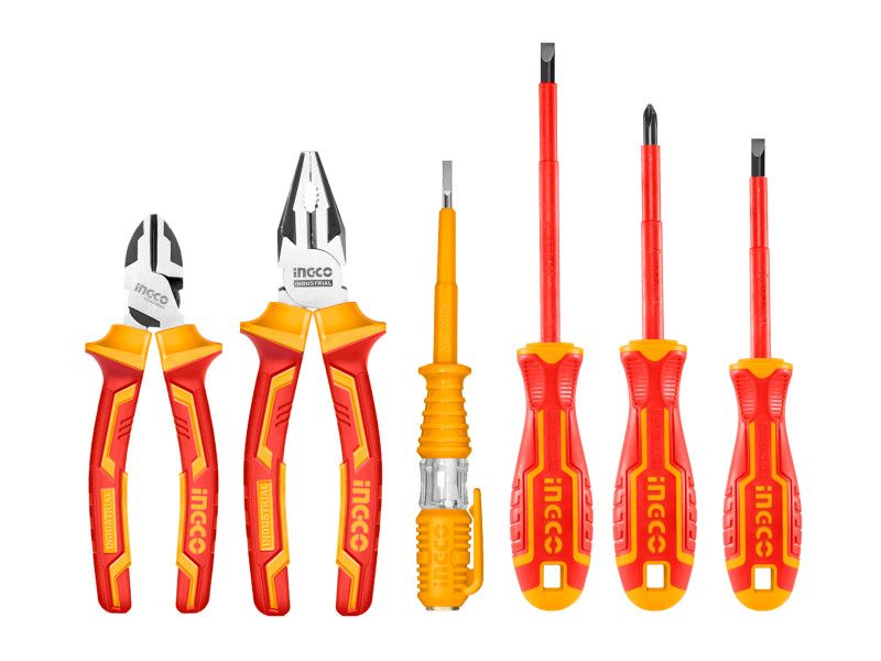 INGCO Szigetelt szerszám készlet 6 részes 1000 V-ig szigetelt termék fő termékképe