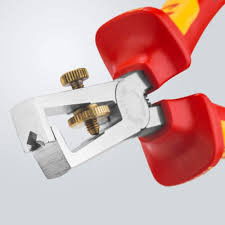 KNIPEX Szigetelt 1000V kábel csupaszító blankoló fogó, kétkomponensű nyél 160 mm termék fő termékképe