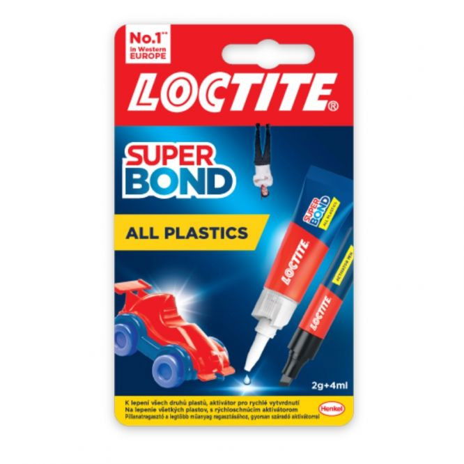 Loctite Super Bond Plastik Pillanatragasztó 2 G + 4 ml termék fő termékképe
