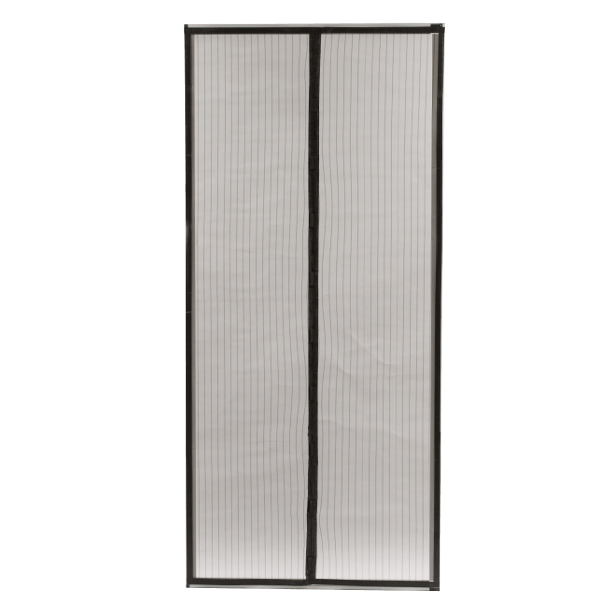 Alakítható Méretű Mágneses Rovarháló Ajtóra 100*220 mm Fekete termék fő termékképe