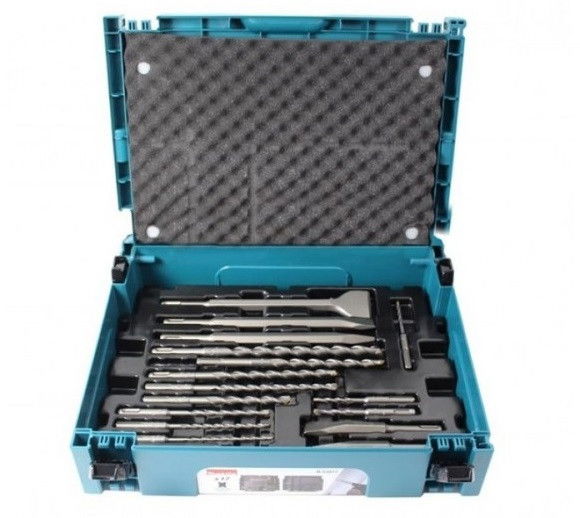 Makita SDS-Plus Fúró- és Vésőkészlet 17 db-os MakPac kofferben termék fő termékképe
