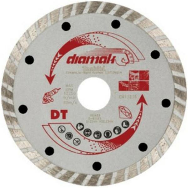 Makita DT Gyémánttárcsa Turbo Gránit, Pala, Mészkő, Beton, Munkalapok termék fő termékképe
