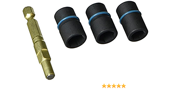 MAKITA Ütvecsavarozás Álló Dugókulcs Készlet, 3db-os, 8mm-3/8"-10mm, 1/4"-os Mágneses Befogószárral termék fő termékképe