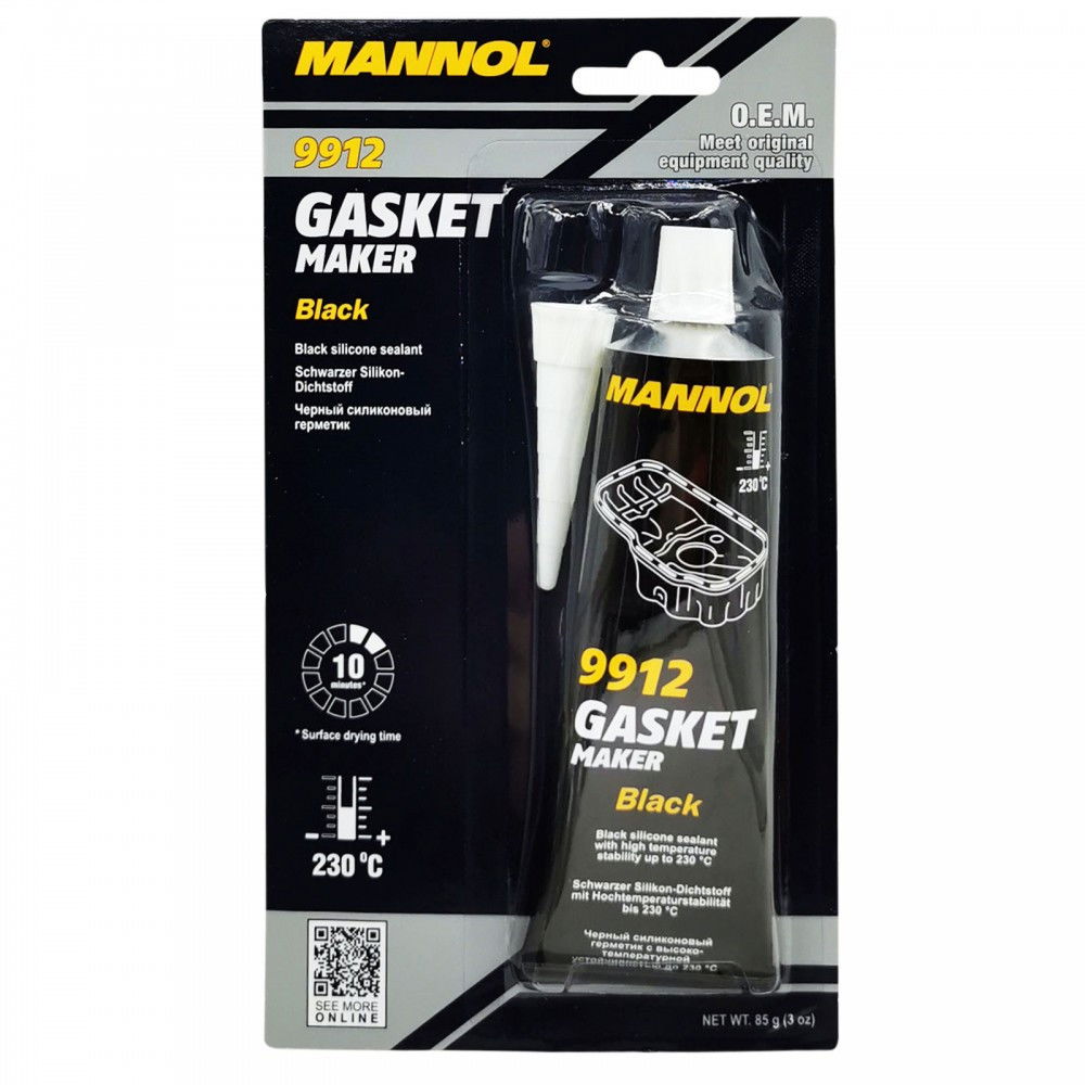 Mannol Gasket Maker Black 9912 Tömítőpaszta 85G termék fő termékképe