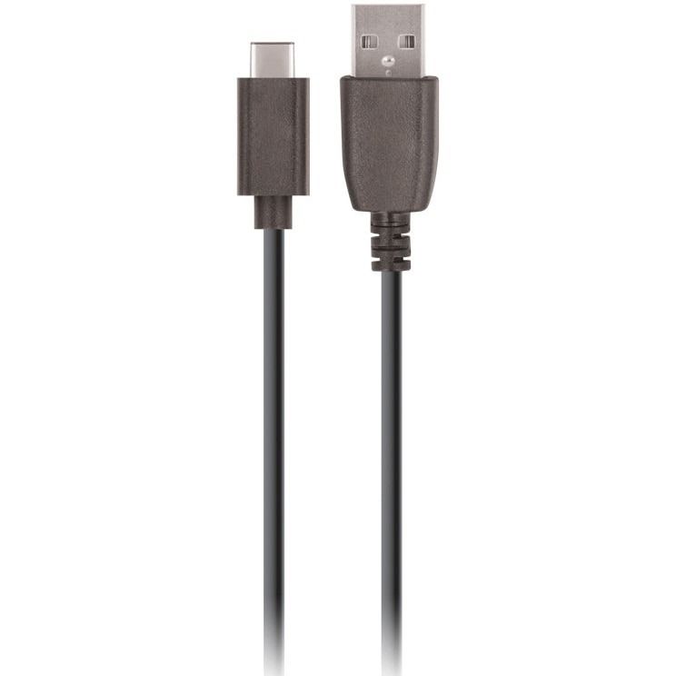 Maxlife USB-C Töltőkábel Fekete 2A   1m termék fő termékképe