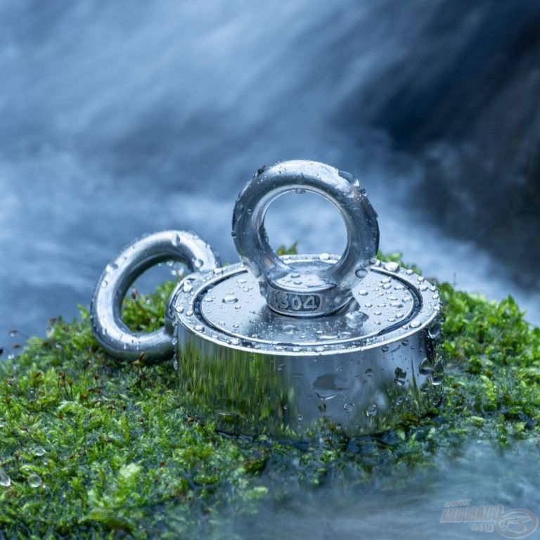 Meknetis Pot Mágnes Gyűrűs Csavarral Horgász Mágnes Inox termék fő termékképe