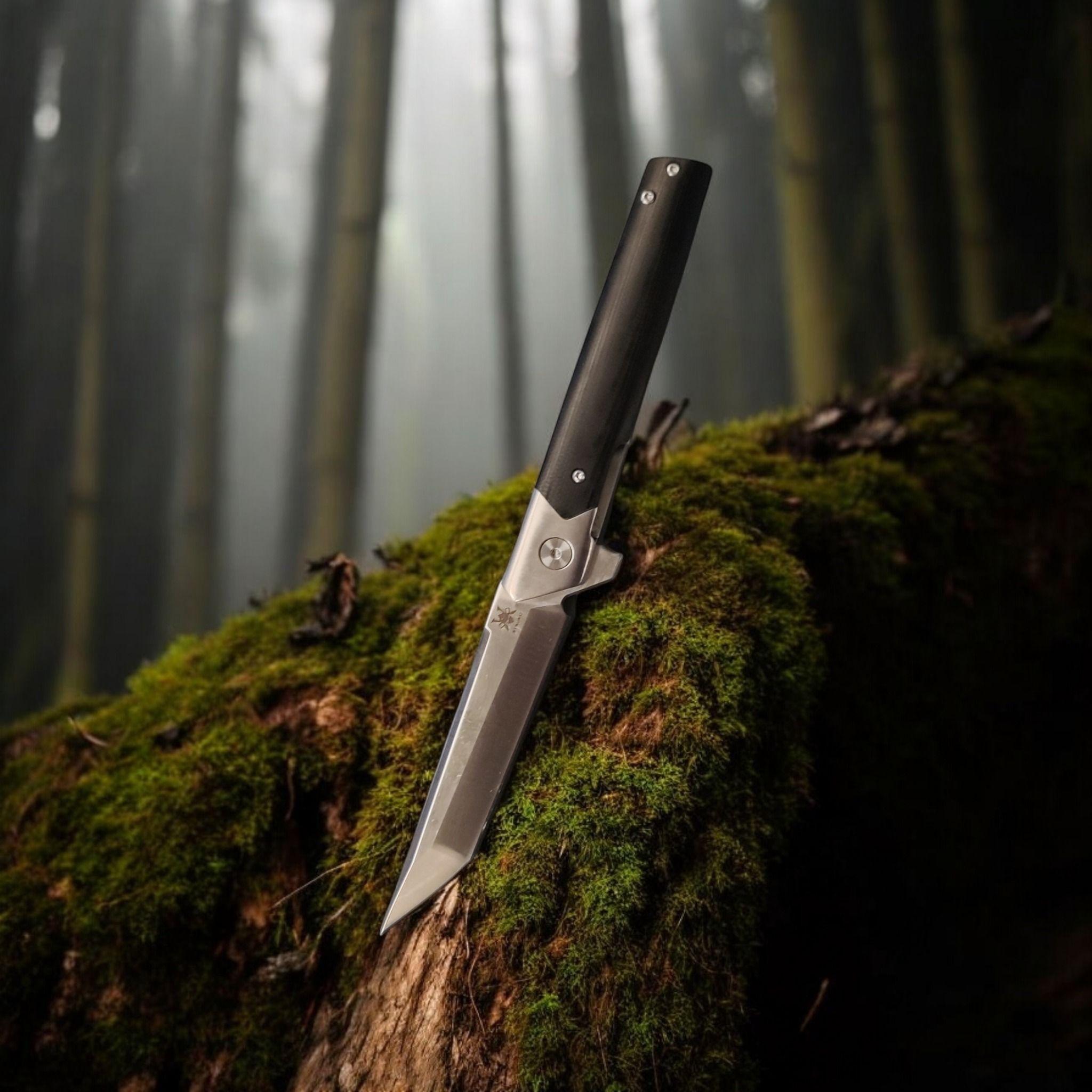 Nakama Samurai Zsebkés Összecsukható 89 mm Penge Rozsdamentes Acél Zsebcsiptető termék fő termékképe