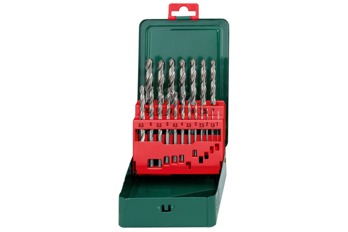 Metabo HSS-G Fúrszár Készlet 19 Részes 1-10 mm Csiszolt DIN338 termék fő termékképe