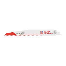 Milwaukee Heavy Duty AX szablyafűrészlap, bontó, szöges fához, Bi-Met, Co, 230 mm, 5 TPi termék fő termékképe