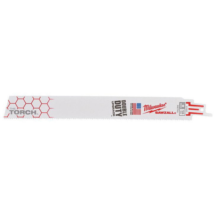 Milwaukee Heavy Duty TORCH™ szablyafűrészlap, bontó, fémhez, Bi-Met, Co, 230 mm, 14 TPi, termék fő termékképe