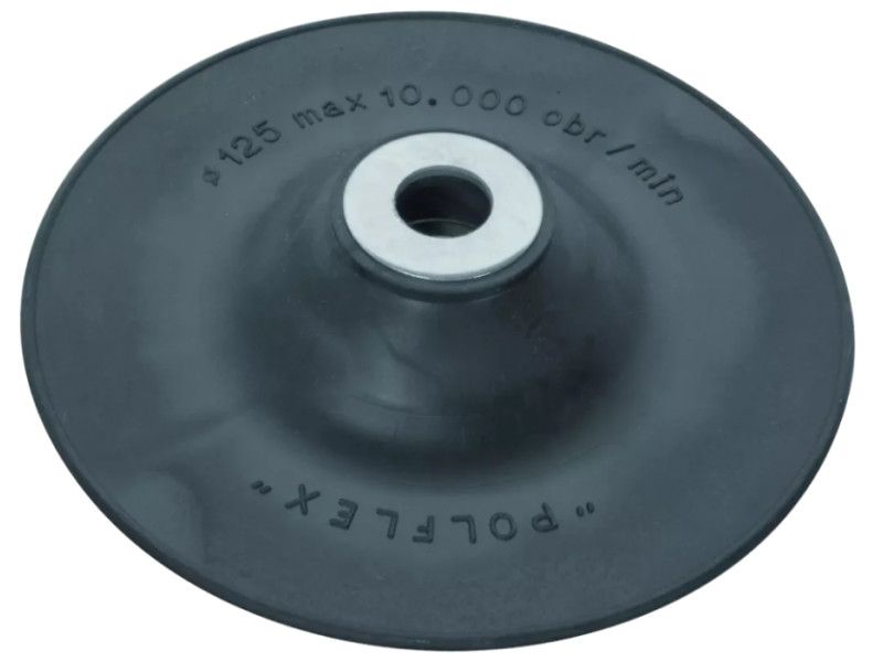 MODECO Gumitányér Támasztótárcsa Rotasmirghez 125 mm, M14  Fibertárcsához termék fő termékképe