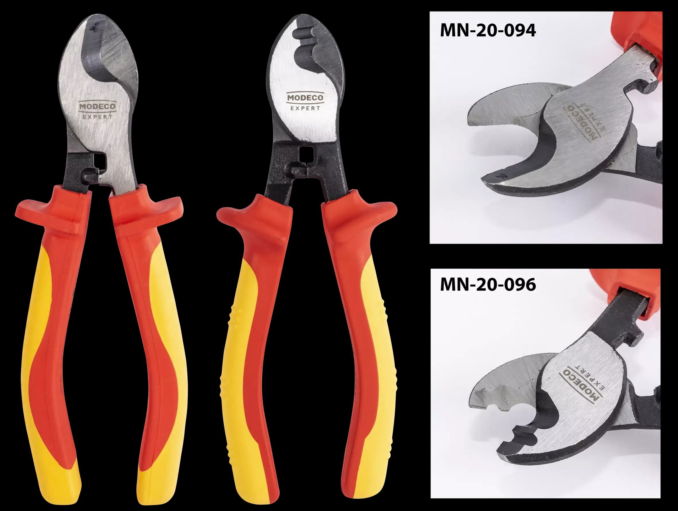 MODECO Expert Kábelvágó 1000V  Szigetelt VDE CrV termék fő termékképe