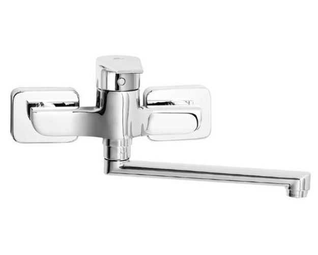 Mofém Trend Plus Fali Mosogató Csaptelep Alsó Kifolyócsővel termék fő termékképe