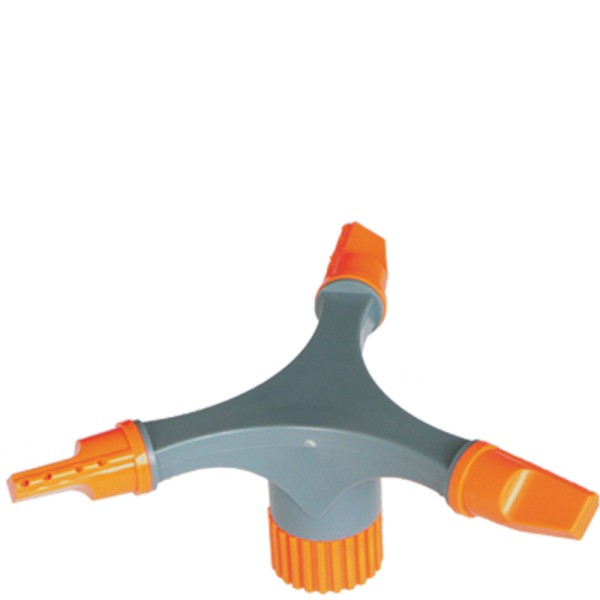 Muta Profi Öntözőfej 3 Karú + 1/2" Műanyag Kétutas Leszúróval termék fő termékképe