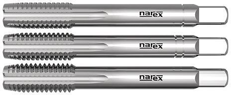 NAREX-ZD Kézi Menetfúró Készlet HSS  DIN352  M27*3 mm Normál Menet 3 Vágásos termék fő termékképe