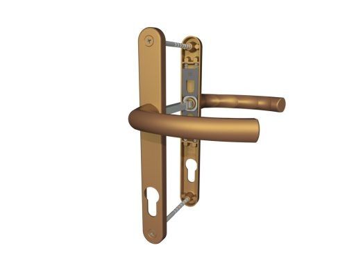 Portál Ajtókilincs 92/26/216/8 Rugós Bronz D F4 termék fő termékképe