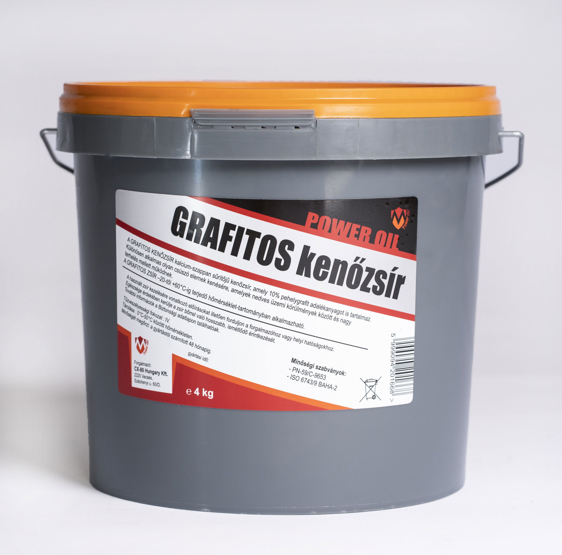 Power Oil Grafitos Kenőzsír 4 KG termék fő termékképe