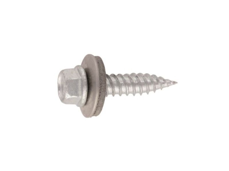RAWLPLUG KO OCF Hatlapfejű Bi-Metal Soroló Önmetsző Csavar + EPDM Alátét 6*25 mm A2 termék fő termékképe