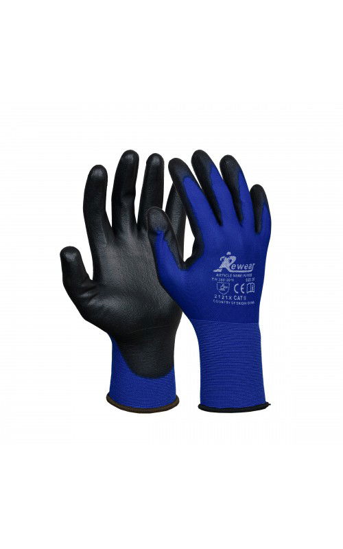 Rewear PU180B  Mártott Kesztyű Extra Vékony Szerelőkesztyű Akasztós termék fő termékképe