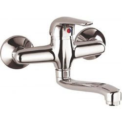 Sanimix Zoé Fali Mosogató Egykaros Csaptelep Króm 09.7.1/1 termék fő termékképe