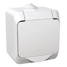 Schneider Cedar Plus IP44 Vízmentes Földelt Csatlakozóaljzat Fedeles termék fő termékképe