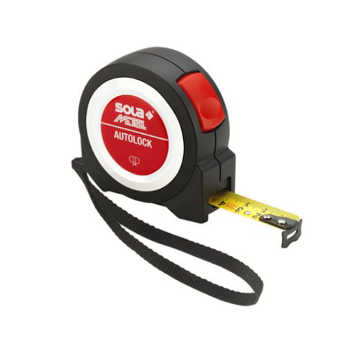 Sola Mérőszalag 5m*19mm AutoLock termék fő termékképe