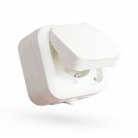 Stilo Falon kivüli Stilo Aqua 2P + F Schuko IP54 Fehér Földelt Csatlakozóaljzat GYV Biztonsági Zsalus termék fő termékképe