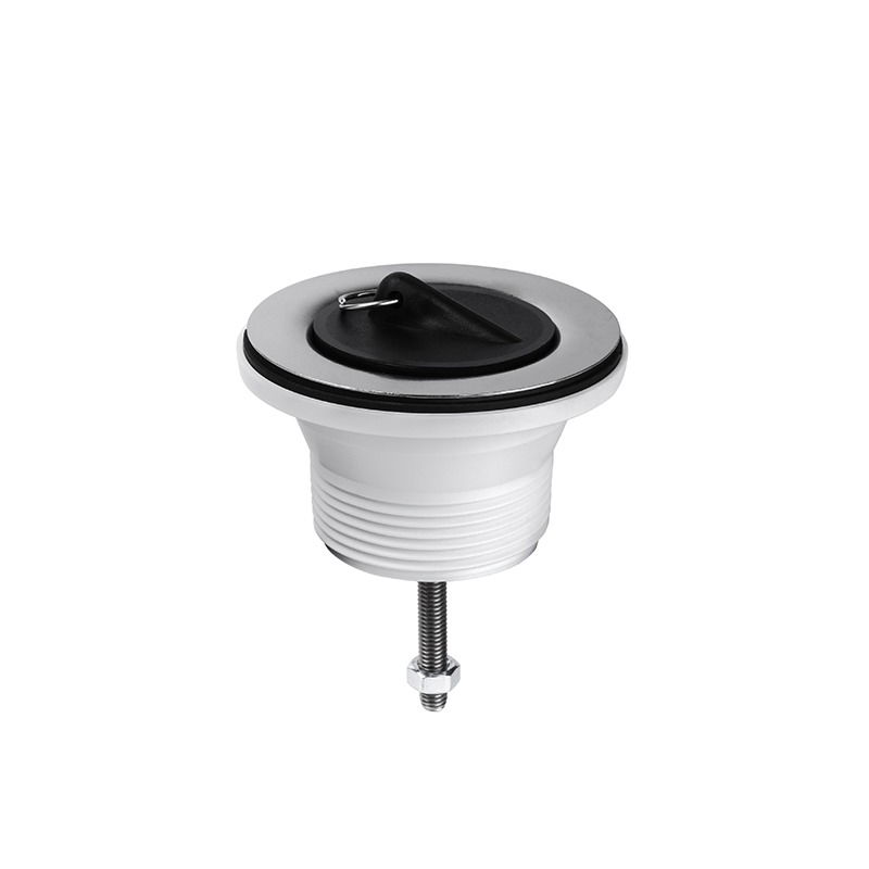 Styron Leeresztő Lefolyószelep 5/4", D60mm, M6*70mm-es csavarral kisebb lemezzel termék fő termékképe