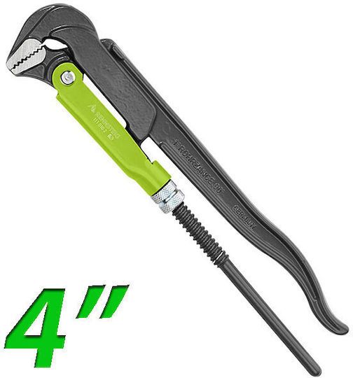 Rennsteig Svéd csőfogó 90 fokos 4" termék fő termékképe