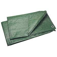 EXTOL Takaróponyva, vízálló, de nem UV álló; 150g/nm, 3×4m névleges méret, valós méret: 2,9×3,85 m, PE, lefűző lyukakkal termék fő termékképe