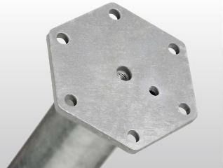 DRT Talajcsavar M  76*800*2,5 mm M12 Menet Talplemezes termék fő termékképe