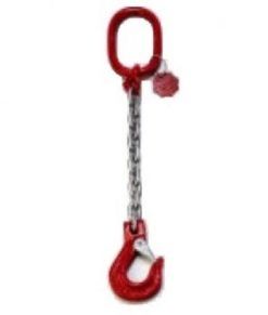 Lánc Kalibrált DIN818-7, T - Horganyzott 6*18 mm Kézi Emelőhöz Teherlánc RED 1T Kézi Láncos Emelőkbe 8 m Szerelvényezett termék fő termékképe