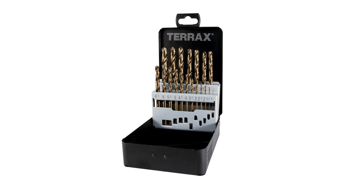 RUKO Terrax HSSE Co DIN338 Csigafúró 1-10/0,5 19 Részes Fém Kazetta termék fő termékképe