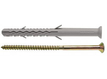 Tokrögzítő műanyag dübel csavarral termék fő termékképe