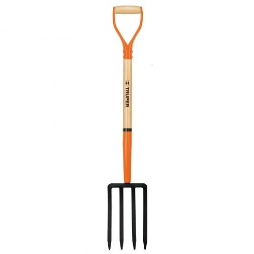 Truper BJ-4 4 Ágú Acél Ásóvilla D  Markolattal,  17/113 cm termék fő termékképe