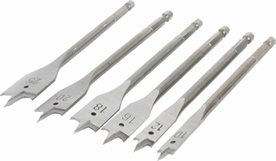 Modeco Lapos Fafúró Hatszög Szárral  Tulipánfúró termék fő termékképe