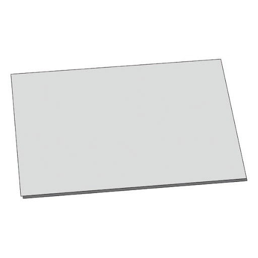 Átlátszó Fehér Védőüveg 90x110mm Víztiszta termék fő termékképe
