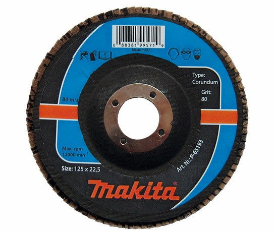 Makita Lamellás csiszoló fémhez ⌀125 mm termék fő termékképe