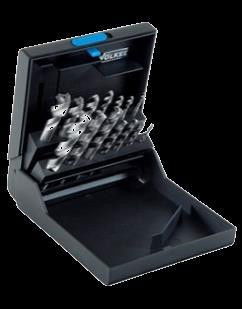 Völkel Gépi Menetfúró Készlet M3-M12 14db-os HSSE CSH Magfúróval termék fő termékképe