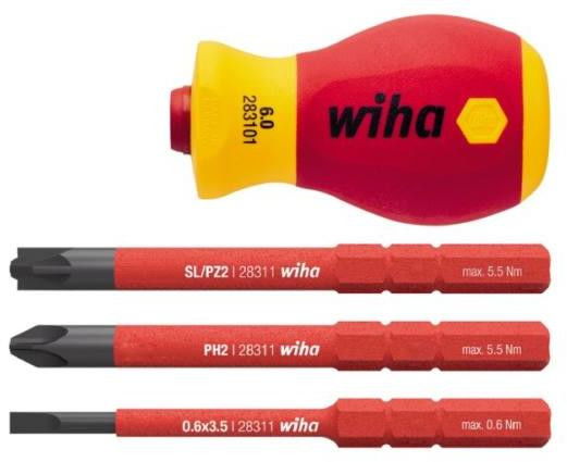 Wiha Csavarhúzó Készlet Szigetelt 4 Részes Maroknyél termék fő termékképe