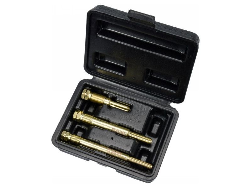 YATO Izzítógyertya Menetjavító és Tisztító Készlet 3 Részes M10-M12 Műanyag Dobozban CrV termék fő termékképe