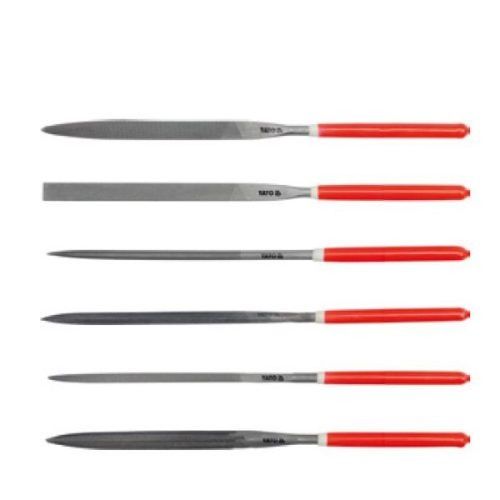 YATO Tűreszelő Készlet 6 Részes Műanyag Tokban 4,0*160 mm termék fő termékképe