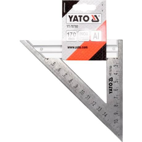 YATO Háromszög Vonalzó Inox/Al termék fő termékképe