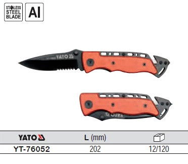 YATO Zsebkés összecsukható 200 mm termék fő termékképe