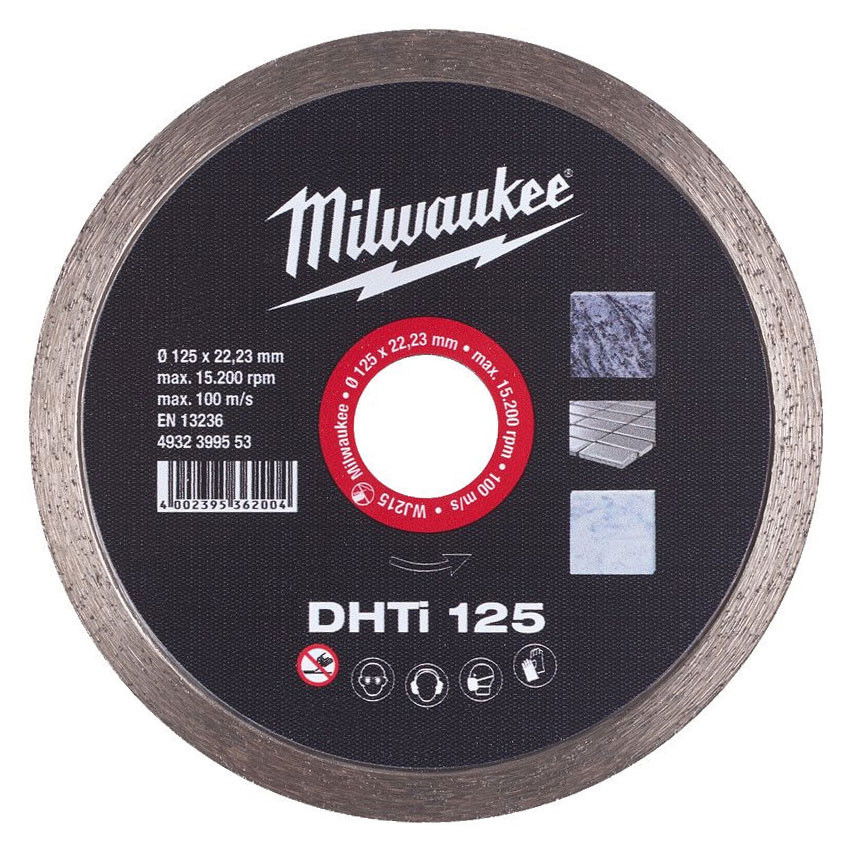 Milwaukee DHTI gyémánt vágótárcsa, turbo, Ø125 mm termék fő termékképe