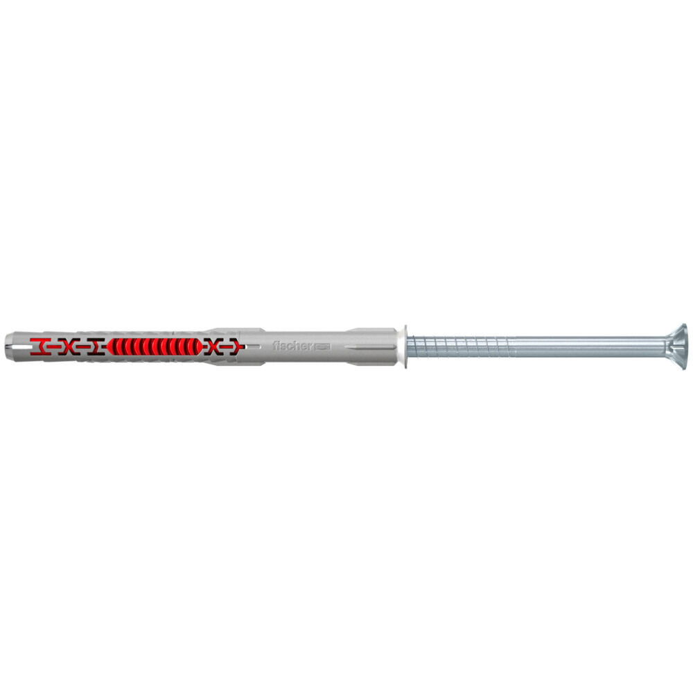 Fischer DuoXpand 10x80 T rögzítődübel cinkkel galvanizált acél, süllyesztett fejű csavarral, 50 db/csomag termék fő termékképe